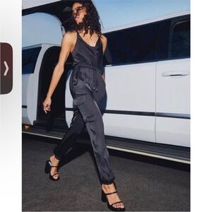 Steve Madden Black Jumpsuit